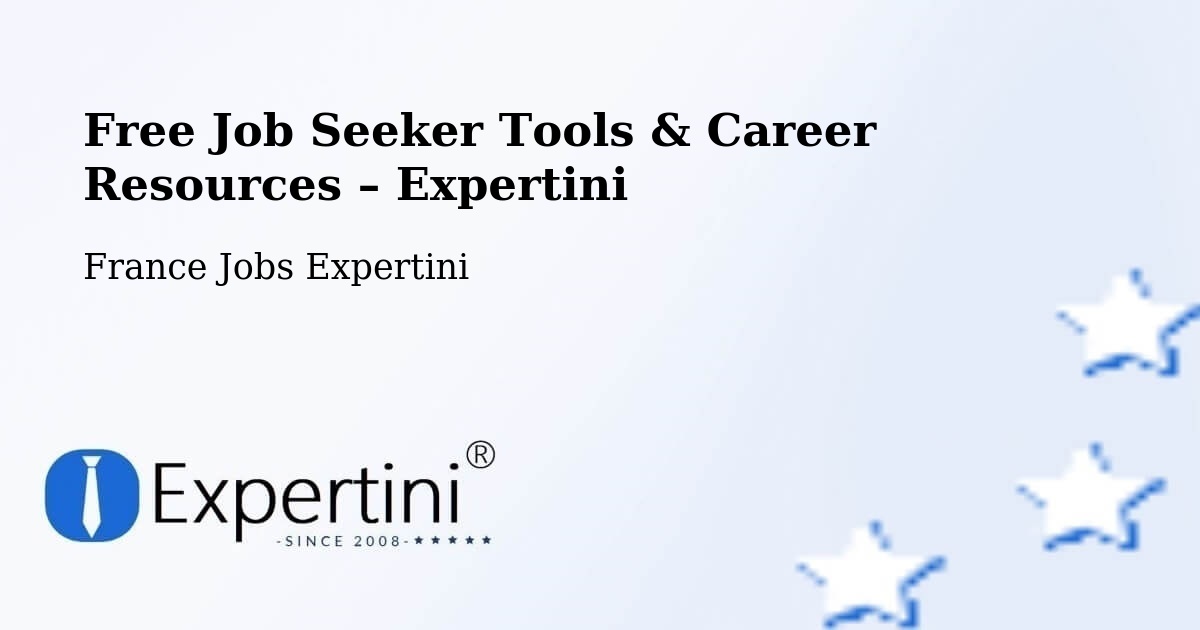 Free Job Seeker Tools & Career Resources – Champigné - Champigné, France Jobs Expertini