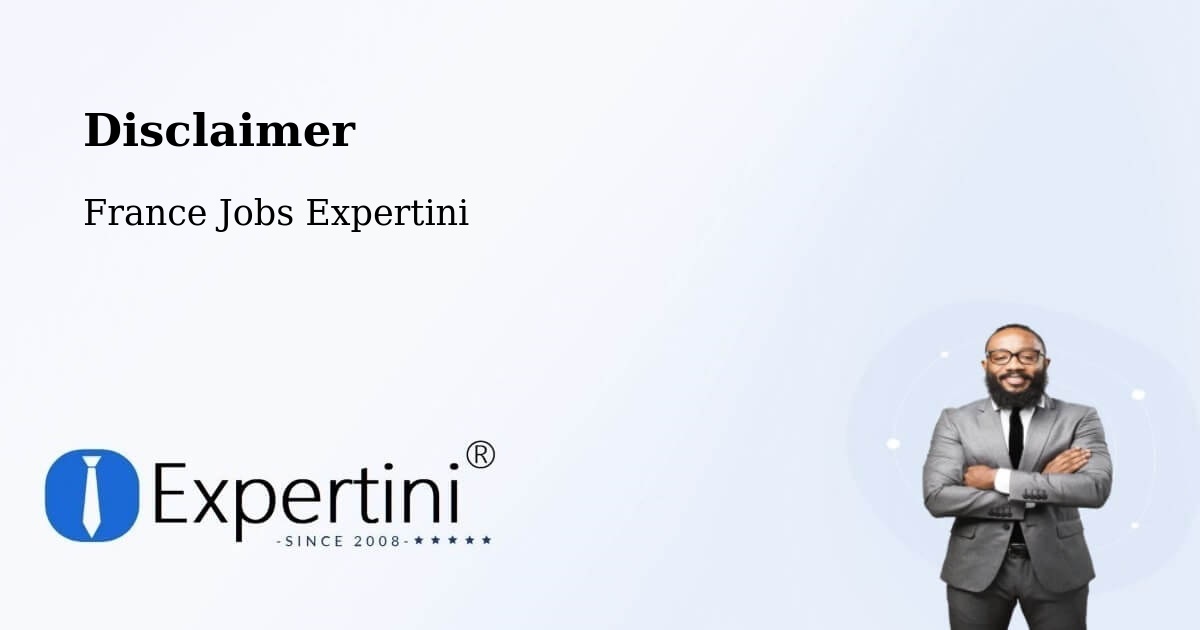 Disclaimer – Champigné - France Jobs Expertini