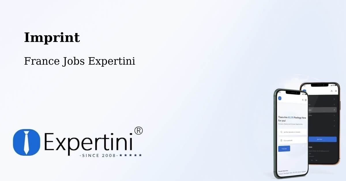 Imprint – Champigné - France Jobs Expertini
