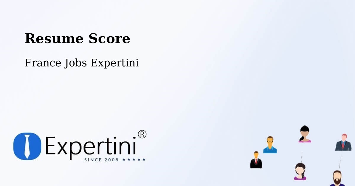 Resume Score & Job Description Match Tool – Champigné - France Jobs Expertini